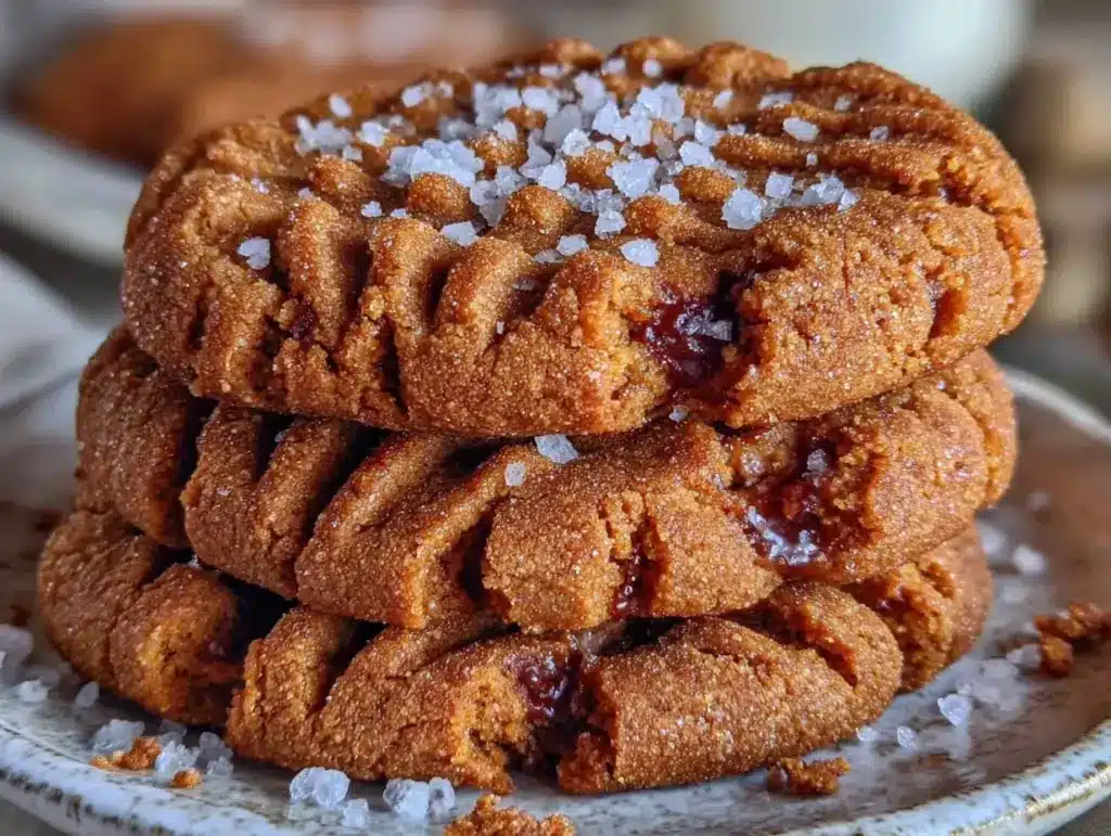 3-ingredient peanut butter cookies - featured image