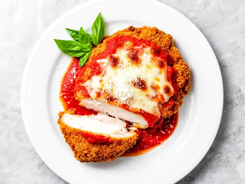 Air Fryer Chicken Parmesan: Easy 15-Minute Healthy Dinner 4 air fryer chicken parmesan preparation steps