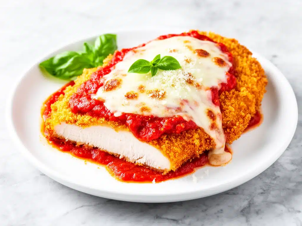 air fryer chicken parmesan - featured image