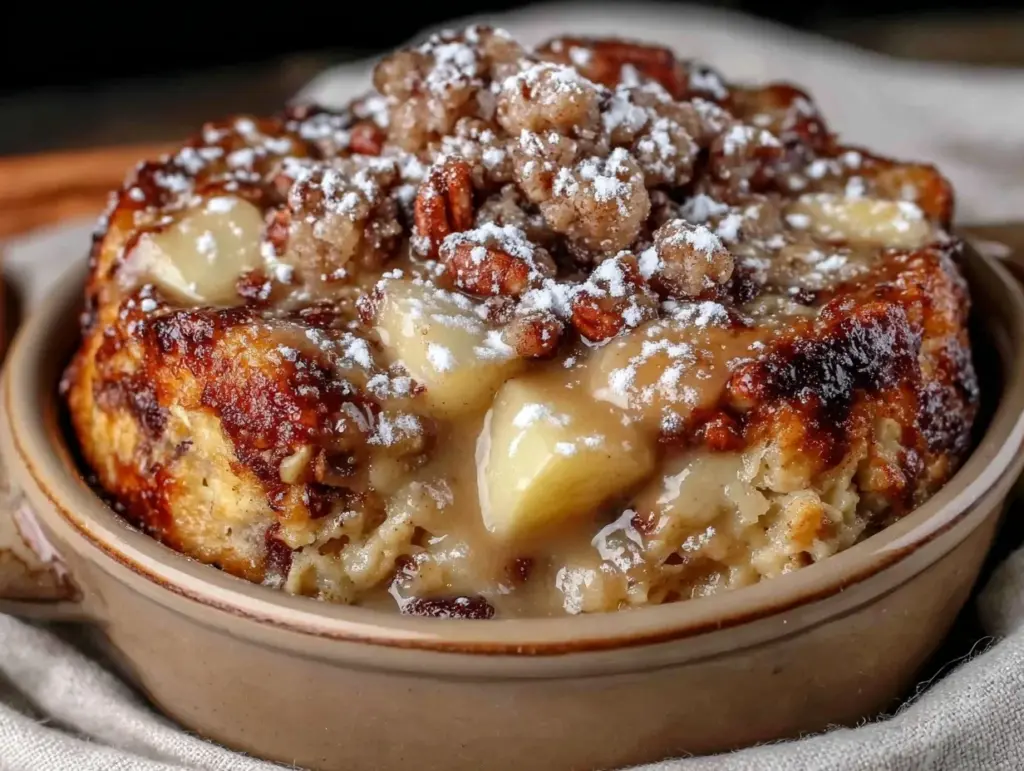 apple breakfast baked oatmeal - featured image