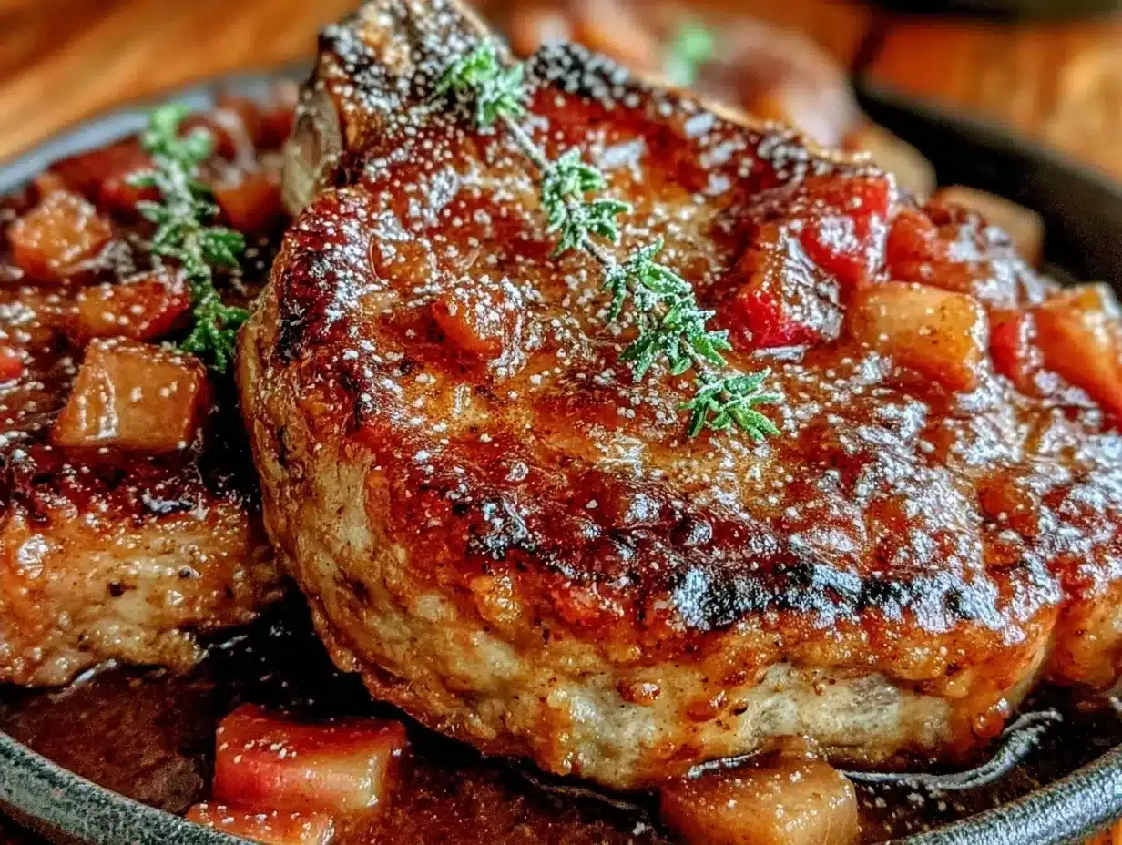 Apple Cider Pork Chops: 15-Min Budget Weeknight Dinner 4 apple cider pork chops preparation steps