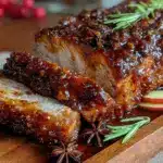 apple crockpot pork loin - featured image