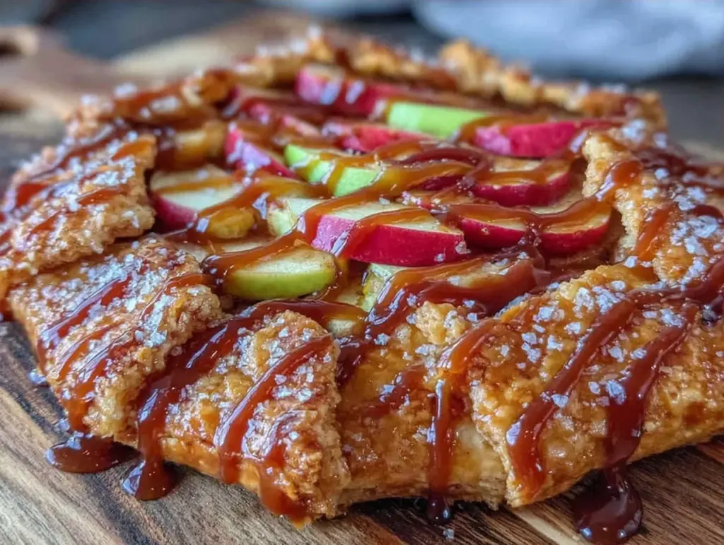 apple dessert galette - featured image