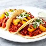 authentic al pastor tacos - featured image