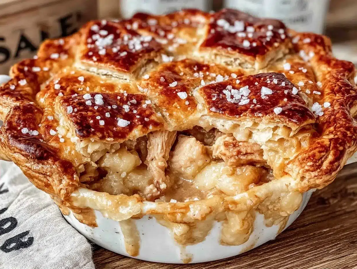 Autumn Chicken Pot Pie: Easy Family Dinner 4 autumn chicken pot pie preparation steps