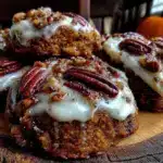 Autumn Cookies with Maple Frosting and Toasted Pecans - featured image