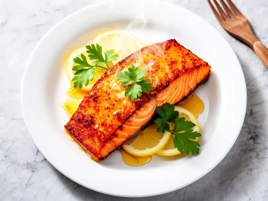 Baked Cajun Honey Butter Salmon: Easy Family Dinner 4 Baked Cajun Honey Butter Salmon preparation steps