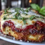 baked chicken parmesan - featured image