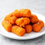 baked sweet potato tots - featured image