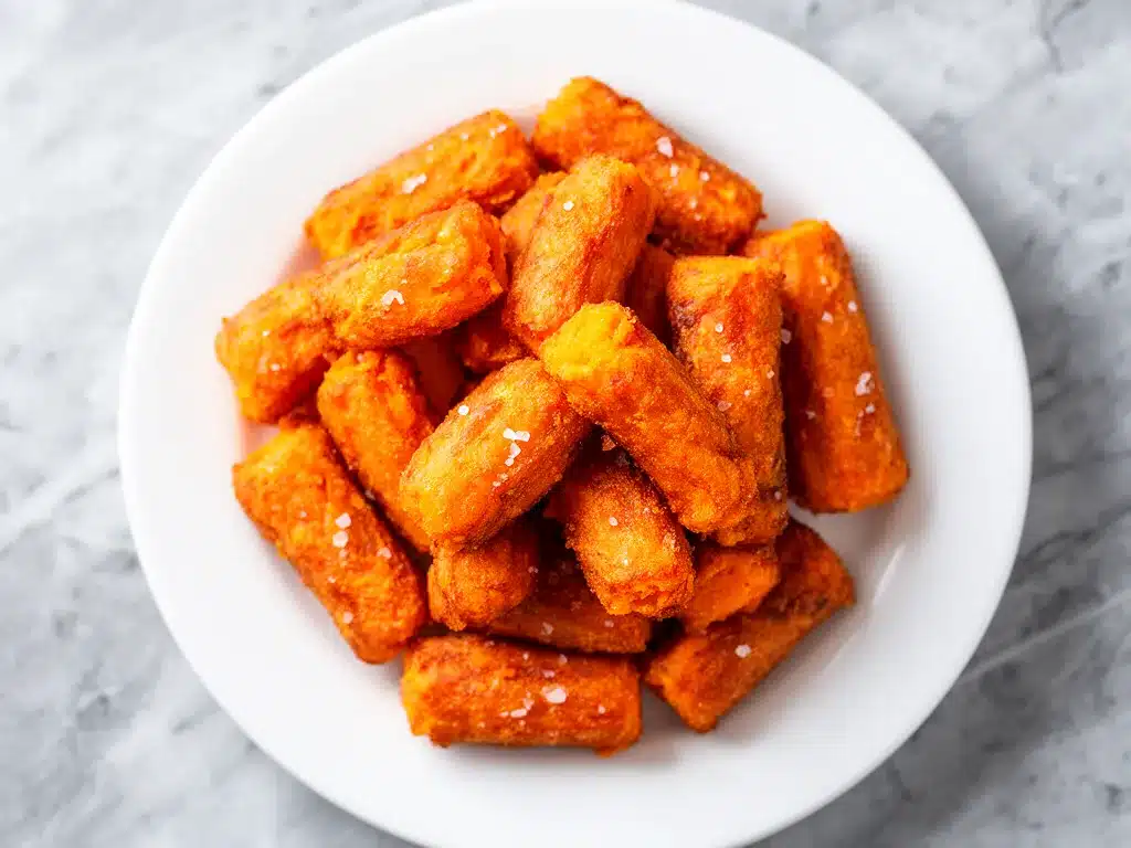 Baked Sweet Potato Tots: Best Kids Lunch Ideas 4 baked sweet potato tots preparation steps