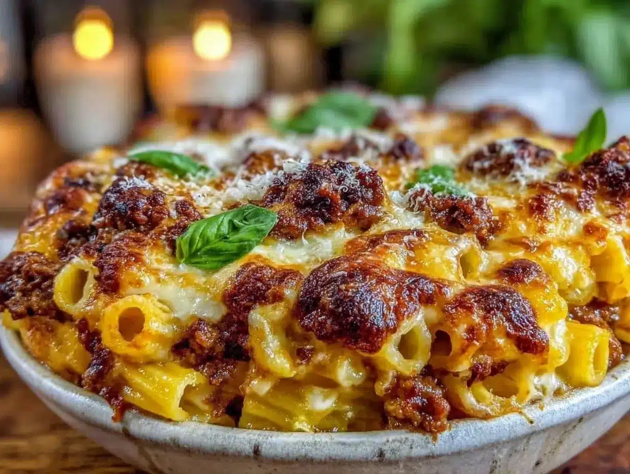 Baked Ziti with Bubbling Mozzarella: 10-Budget-Friendly Family Meal 4 Baked Ziti with Bubbling Mozzarella preparation steps