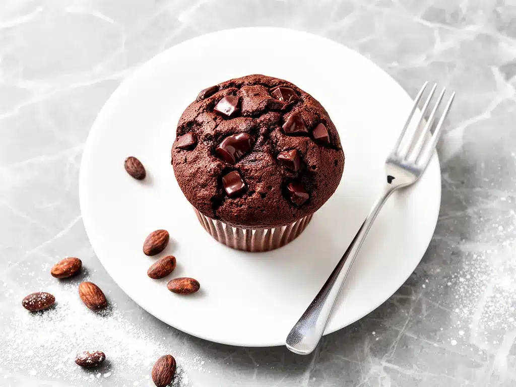 Bakery-Style Double Chocolate Muffins: Best Homemade Recipe 4 bakery-style double chocolate muffins preparation steps