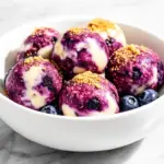 Blueberry Cheesecake Energy Bites - featured image
