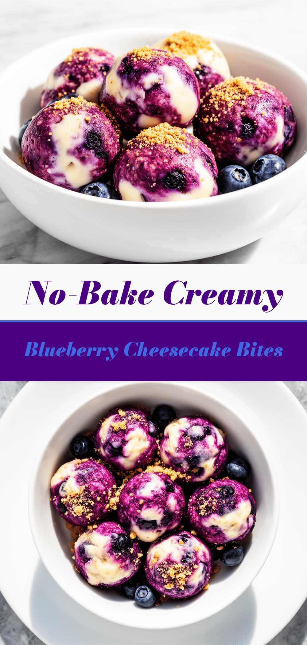 Blueberry Cheesecake Energy Bites: Easy 5-Ingredient No-Bake Recipe 5 Blueberry Cheesecake Energy Bites recipe