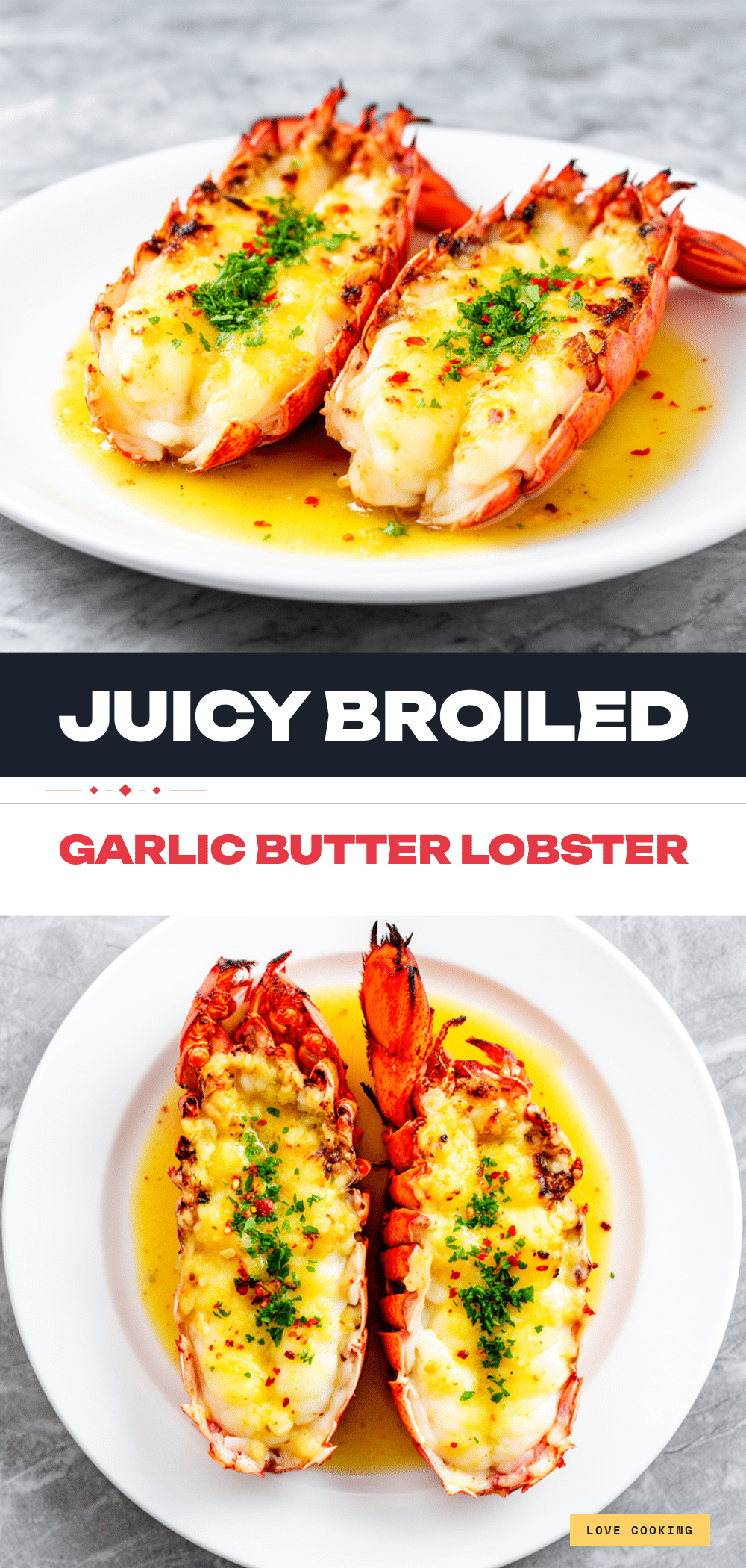 Broiled Garlic Butter Lobster Tails: 5-Min Easy Restaurant Style 5 broiled garlic butter lobster tails recipe
