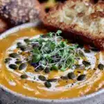 butternut squash bisque - featured image