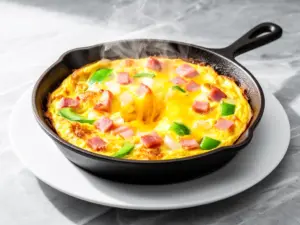 Cheesy Denver Omelette Breakfast Bake - featured image
