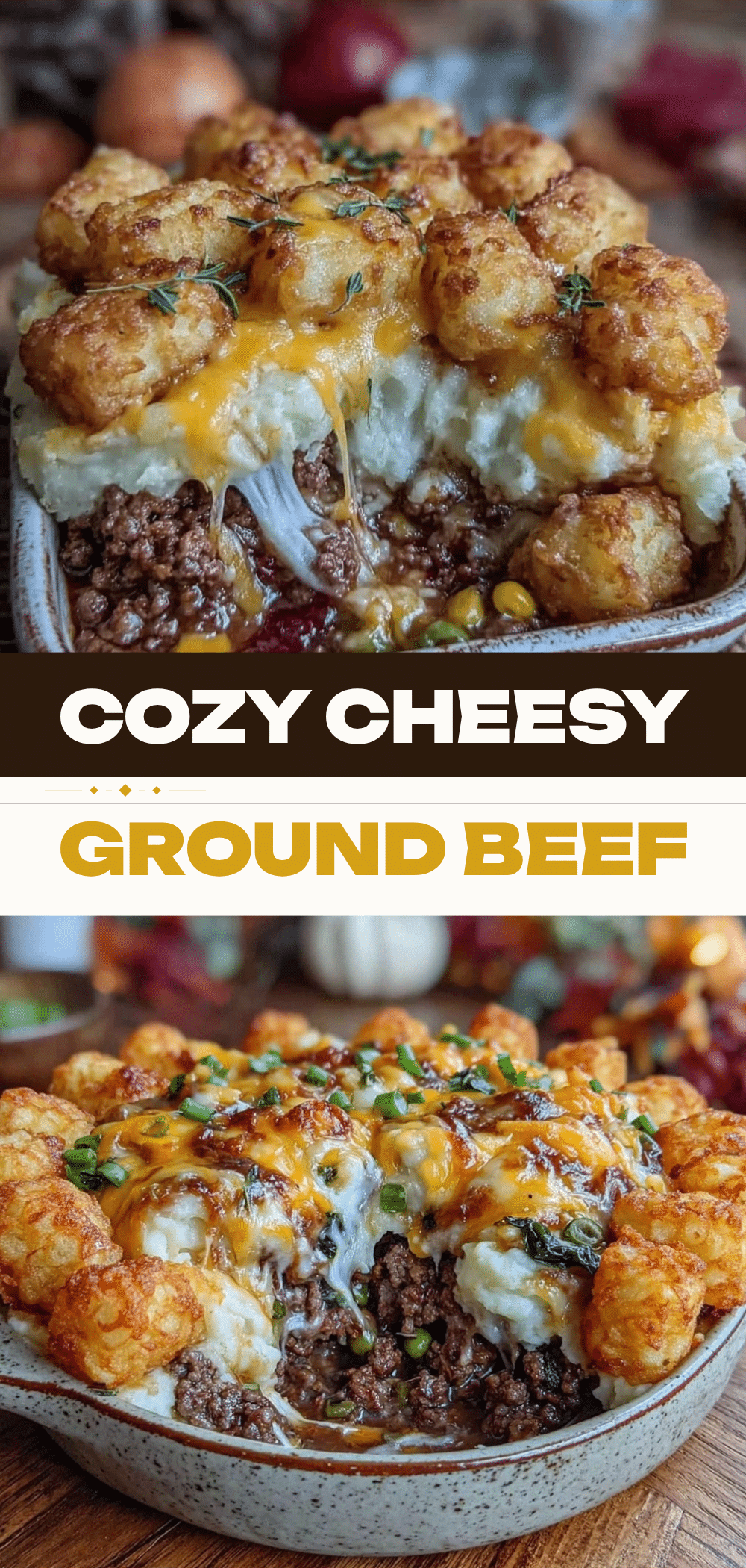 Easy Cheesy Ground Beef Potato Casserole 5 cheesy ground beef potato casserole recipe