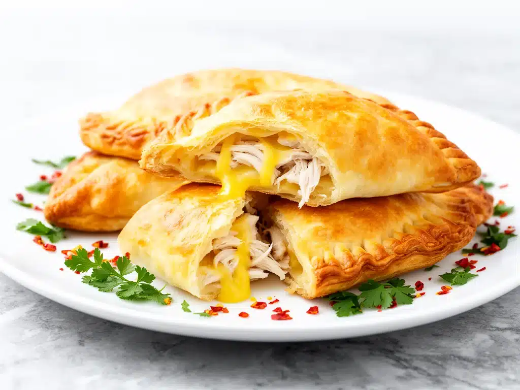 Chicken and Cheese Empanada Pockets - featured image