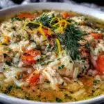 chicken and rice soup - featured image