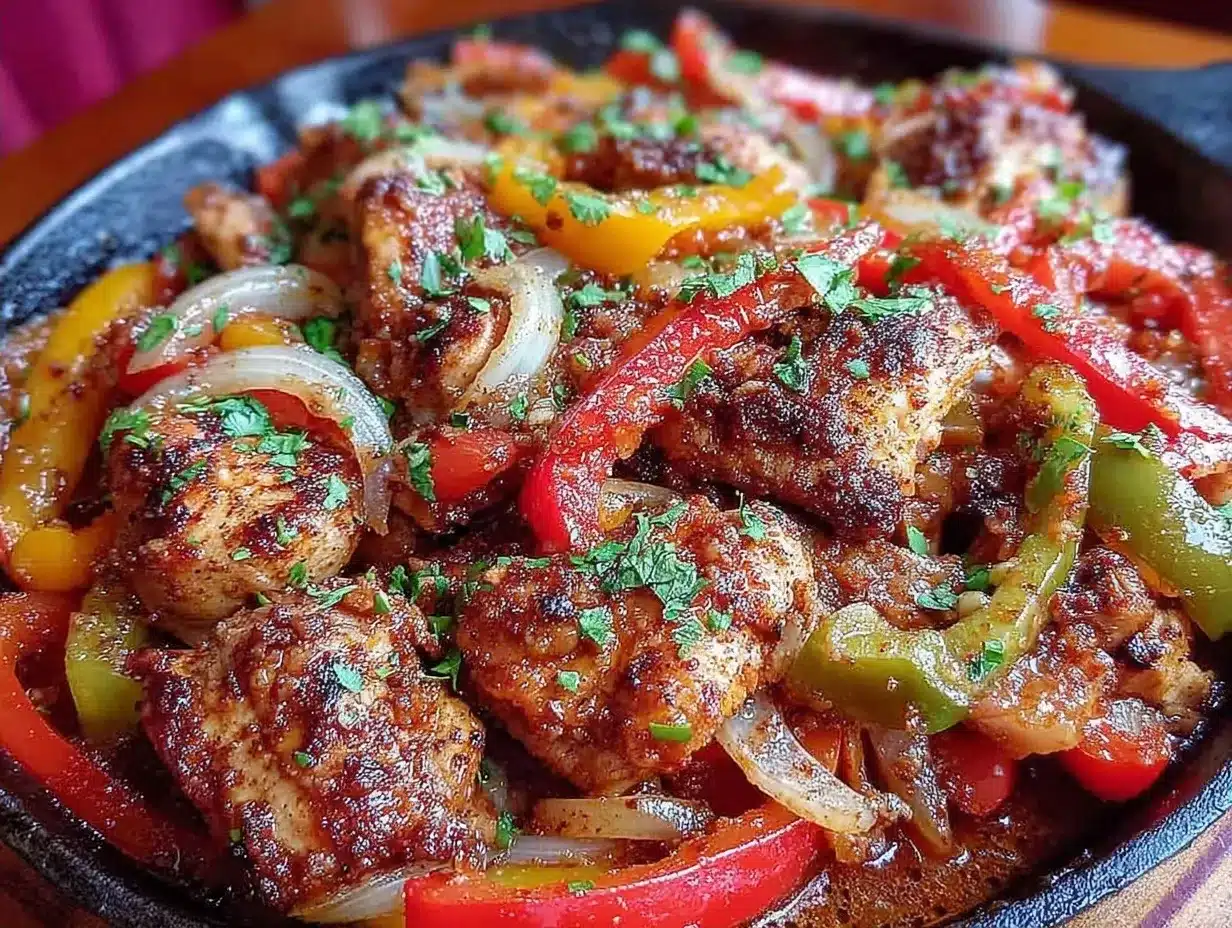 Chicken Fajita Skillet: Budget-Family Meal 4 chicken fajita skillet preparation steps