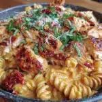 chicken pasta skillet - featured image
