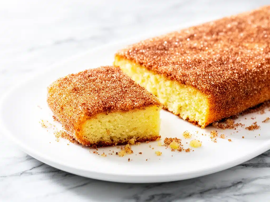 Cinnamon Sugar Snickerdoodle Bars - featured image