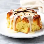 Classic Bread Pudding with Vanilla Sauce - featured image