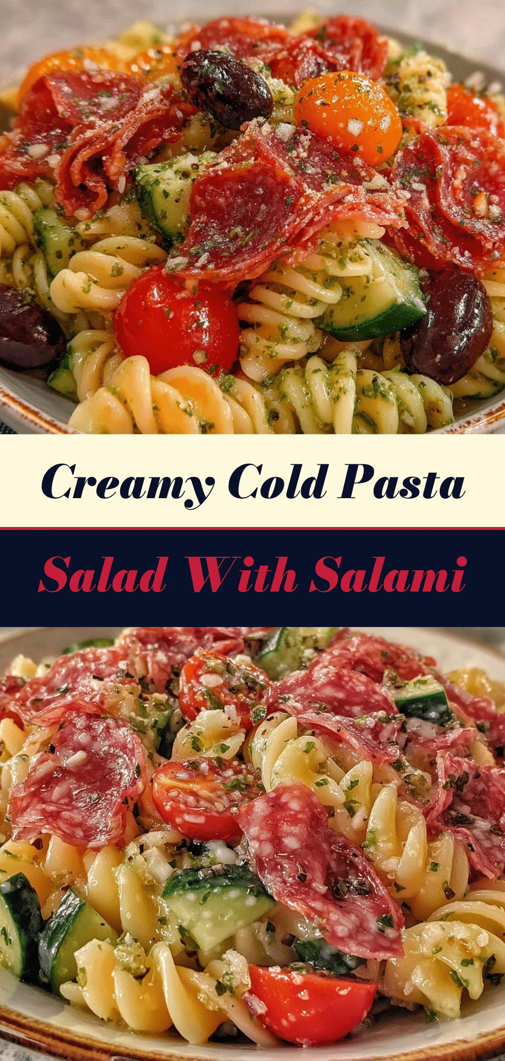 Cold Pasta Salad with Salami: Easy Budget-Friendly Potluck Recipe 5 cold pasta salad with salami recipe