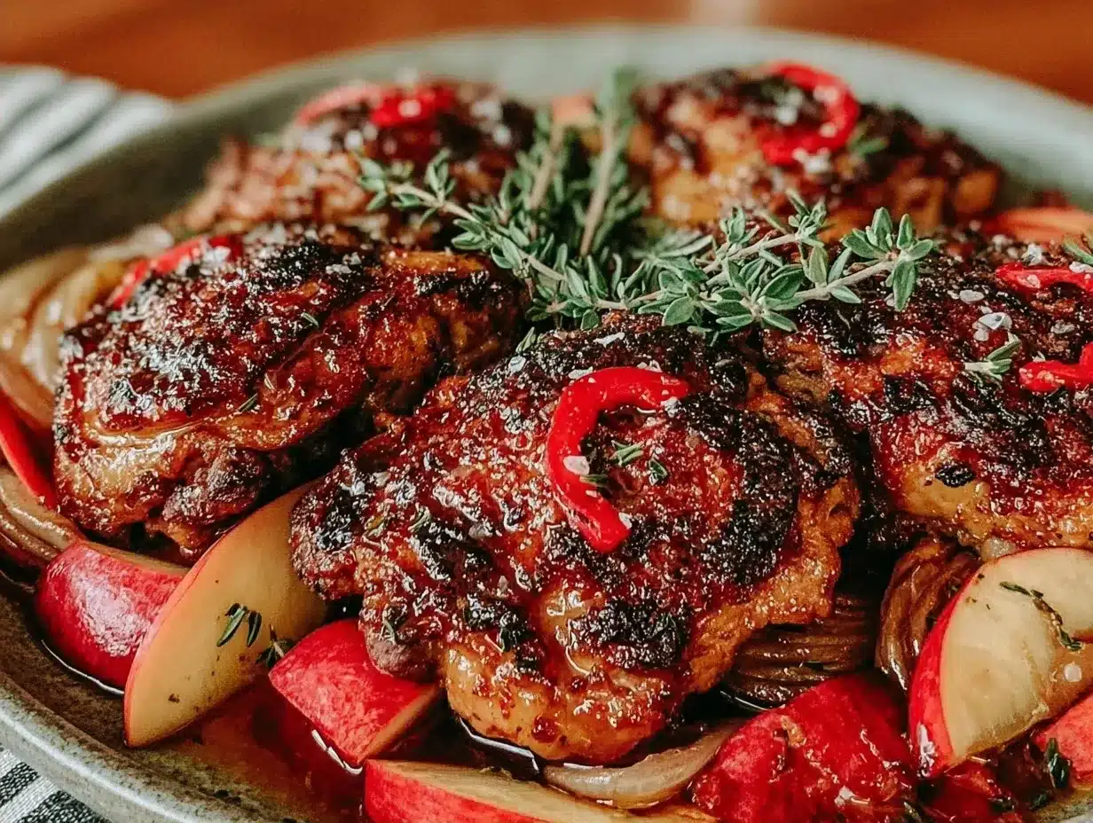 Cozy Fall Chicken Thighs: 5-Ingredient Family Dinner 4 cozy fall chicken thighs preparation steps