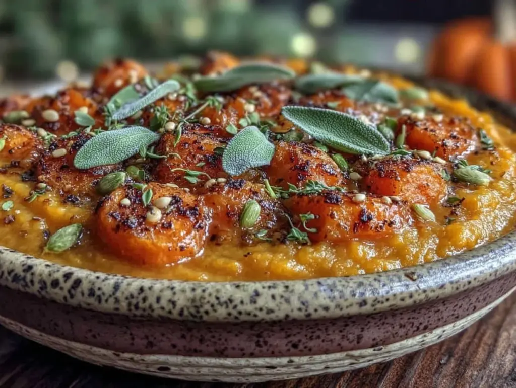 creamy butternut squash soup - featured image