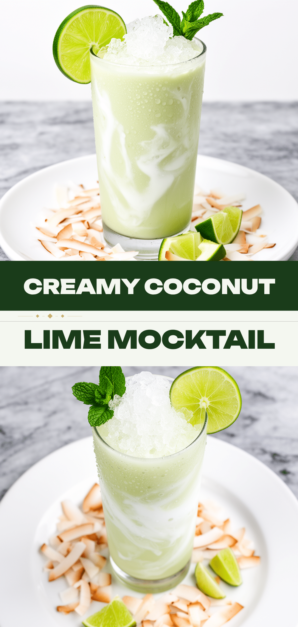 Creamy Coconut Lime Mocktail: 3 Easy Summer Drinks 5 creamy coconut lime mocktail recipe