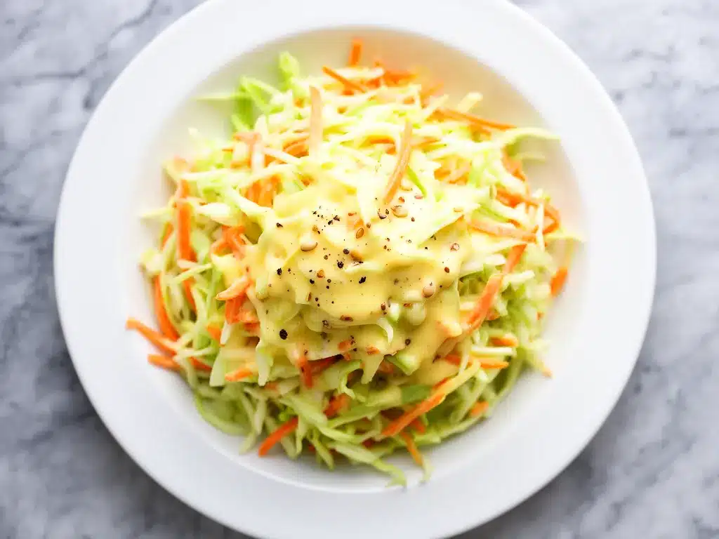 Creamy Coleslaw with Tangy Dressing: 5-Step Summer BBQ Side 4 creamy coleslaw with tangy dressing preparation steps