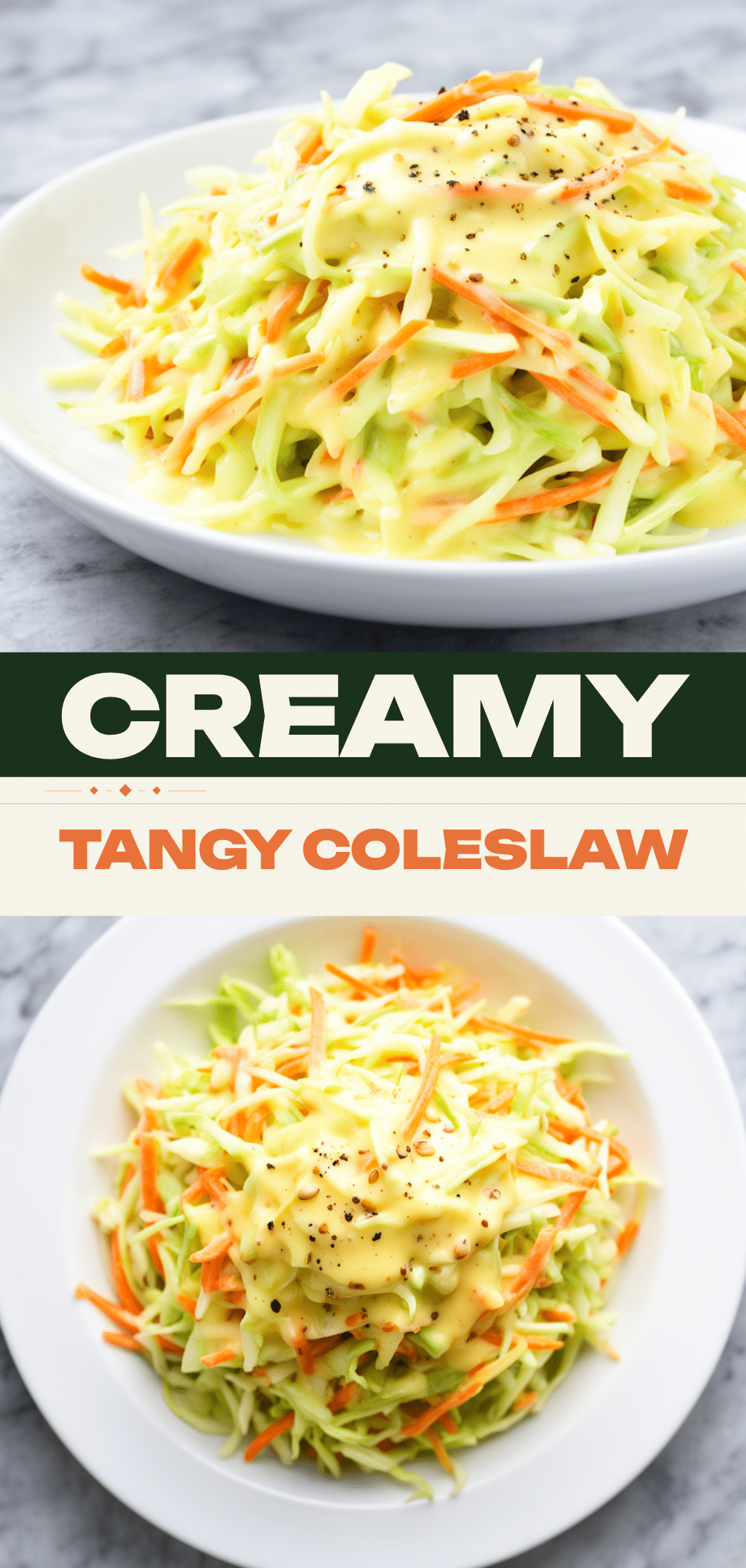 Creamy Coleslaw with Tangy Dressing: 5-Step Summer BBQ Side 5 creamy coleslaw with tangy dressing recipe