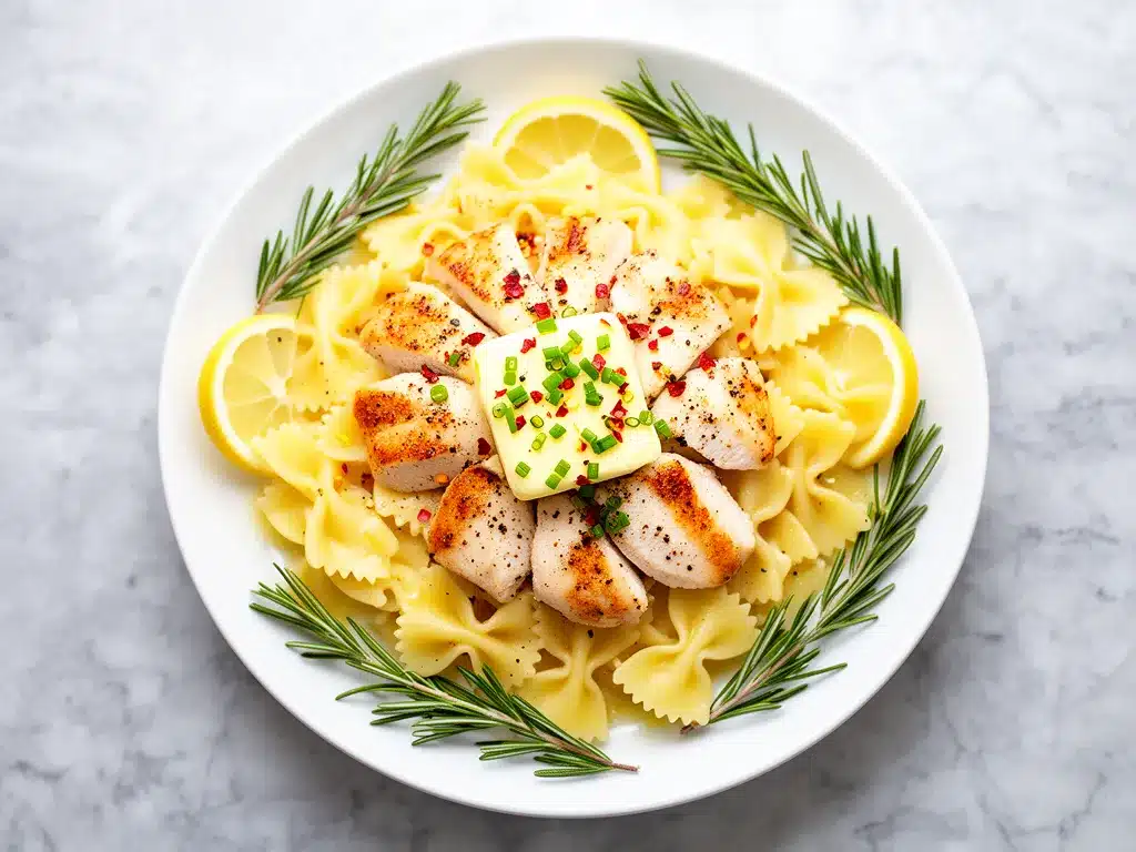 Creamy Cowboy Butter Lemon Chicken Bowties: Easy 20-Min Dinner 4 Creamy Cowboy Butter Lemon Chicken Bowties preparation steps