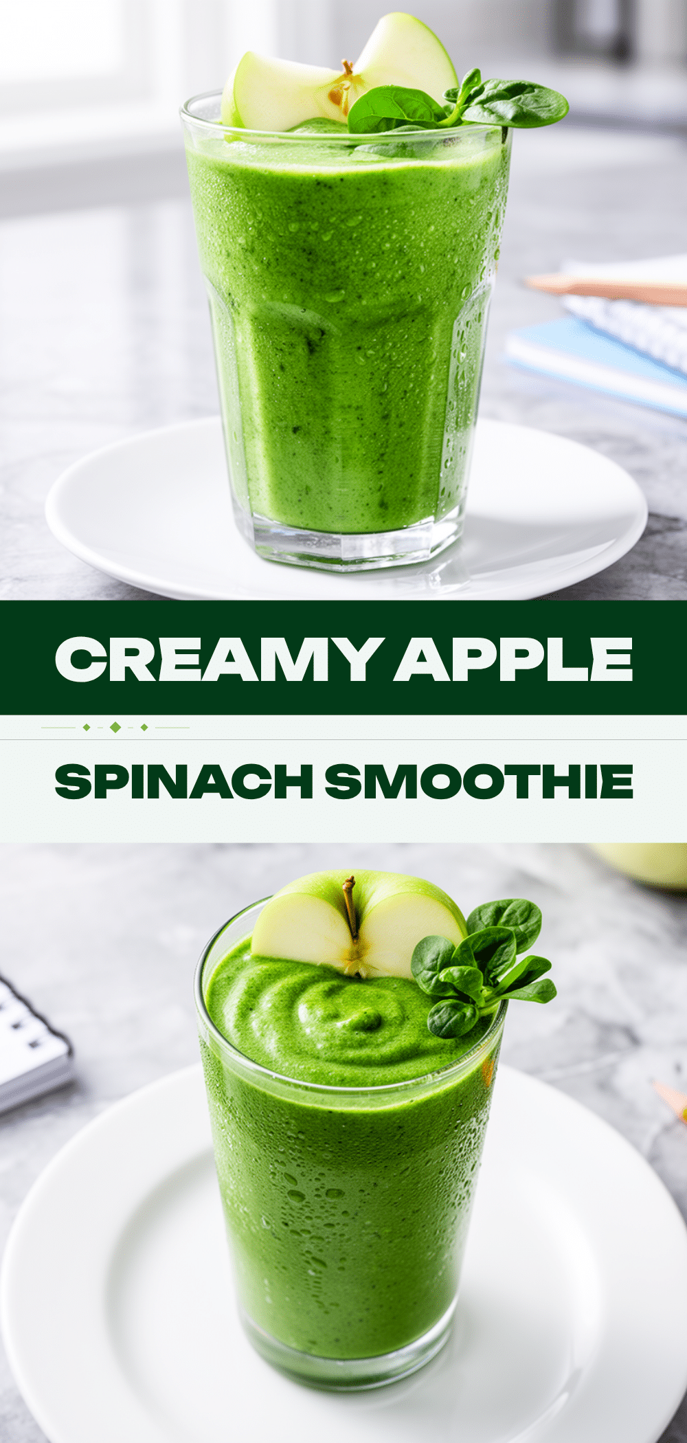 Creamy Green Apple Spinach Smoothie for Kids 5 creamy green apple spinach smoothie for kids recipe