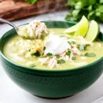 Creamy Green Chicken Enchilada Soup - featured image