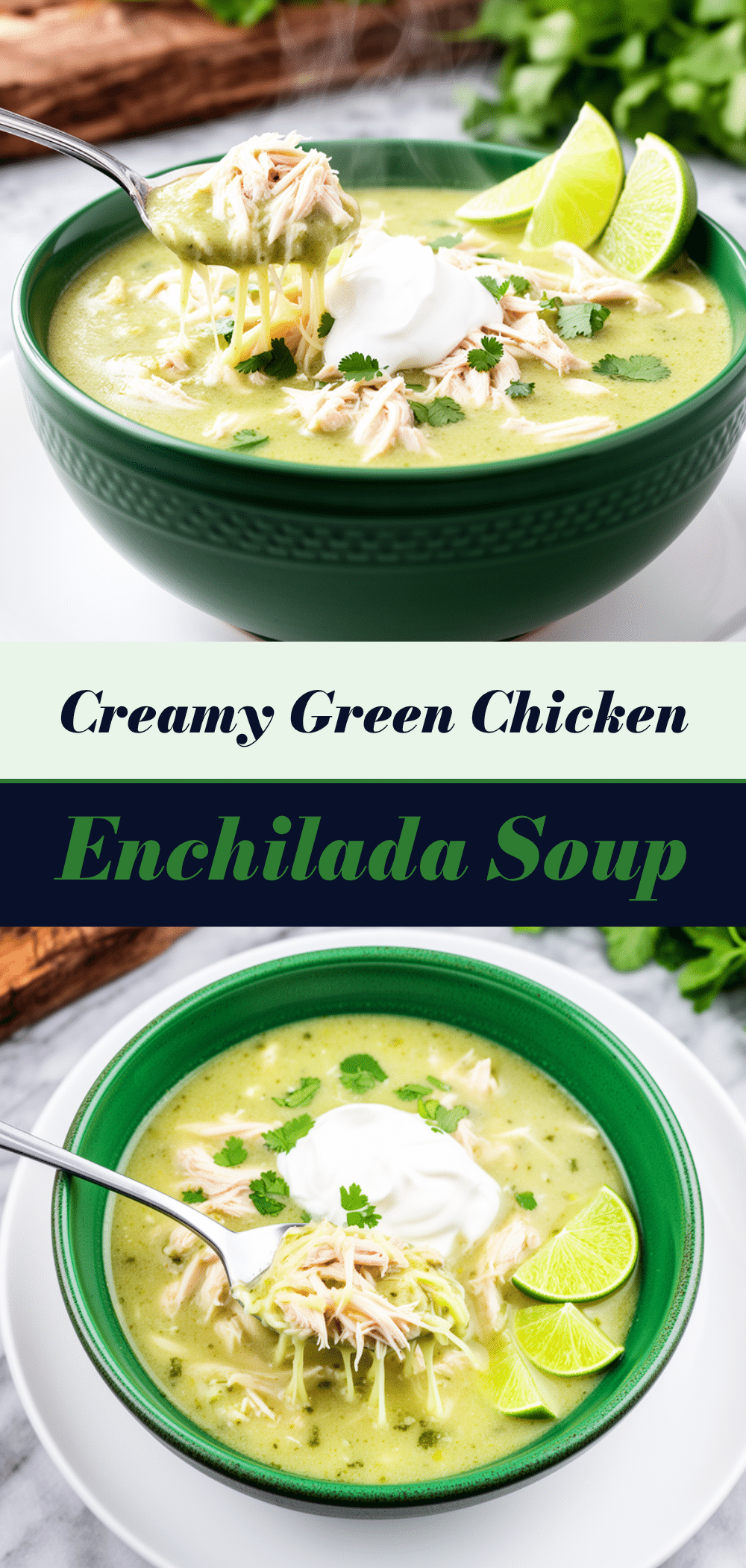 Creamy Green Chicken Enchilada Soup: 30-Min Meal Prep 5 Creamy Green Chicken Enchilada Soup recipe