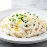 creamy high-protein cottage cheese alfredo - featured image