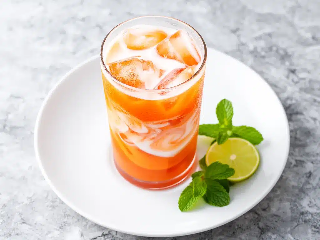 Creamy Homemade Thai Iced Tea: Easy 5-Min Recipe 4 creamy homemade thai iced tea preparation steps