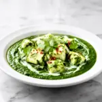 creamy palak paneer - featured image
