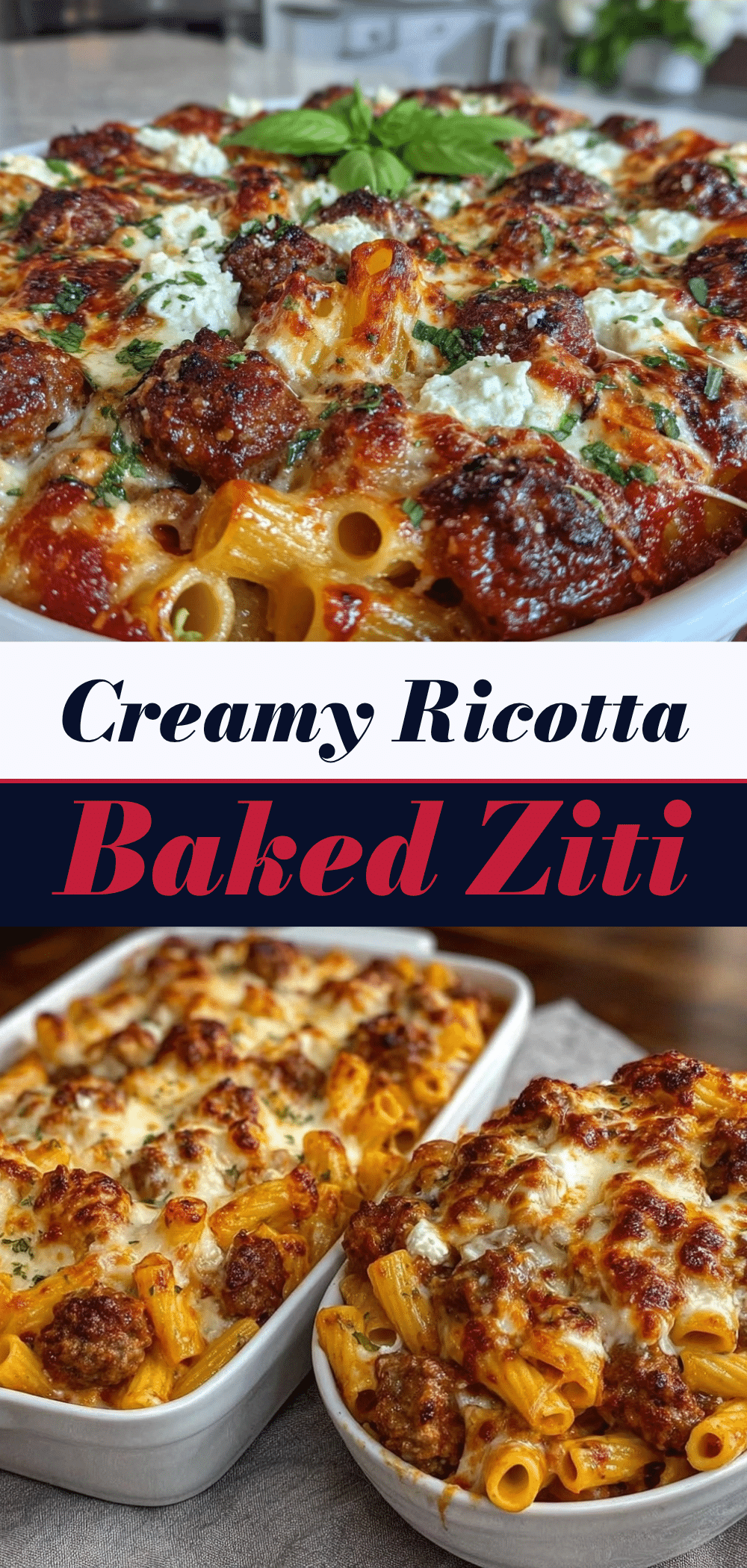 Creamy Ricotta Baked Ziti: 6-Ingredient Budget Family Meal 5 creamy ricotta baked ziti recipe