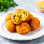 Crispy Baked Jalapeno Cheddar Poppers - featured image