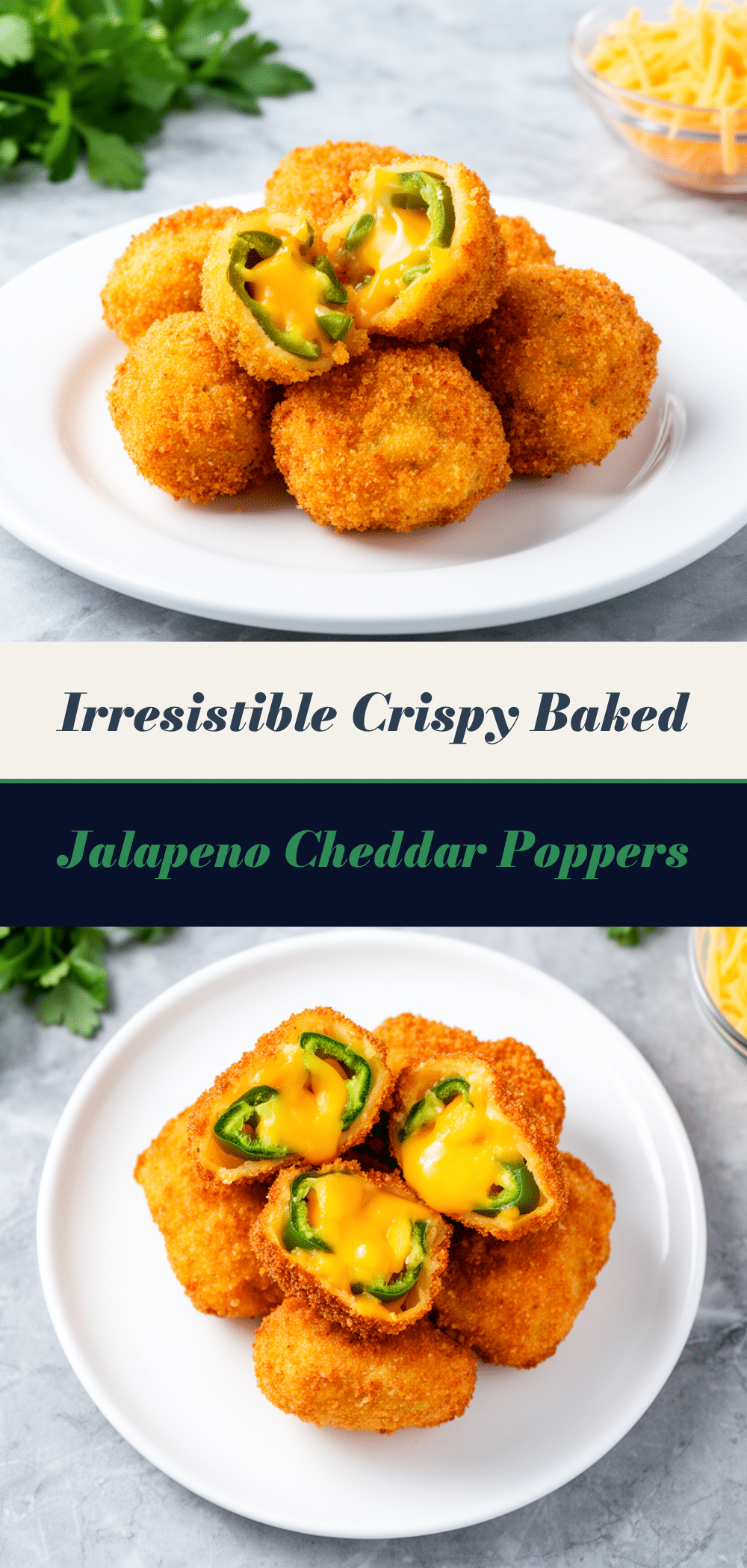 Crispy Baked Jalapeno Cheddar Poppers: 15-Minute Easy Appetizer 5 Crispy Baked Jalapeno Cheddar Poppers recipe