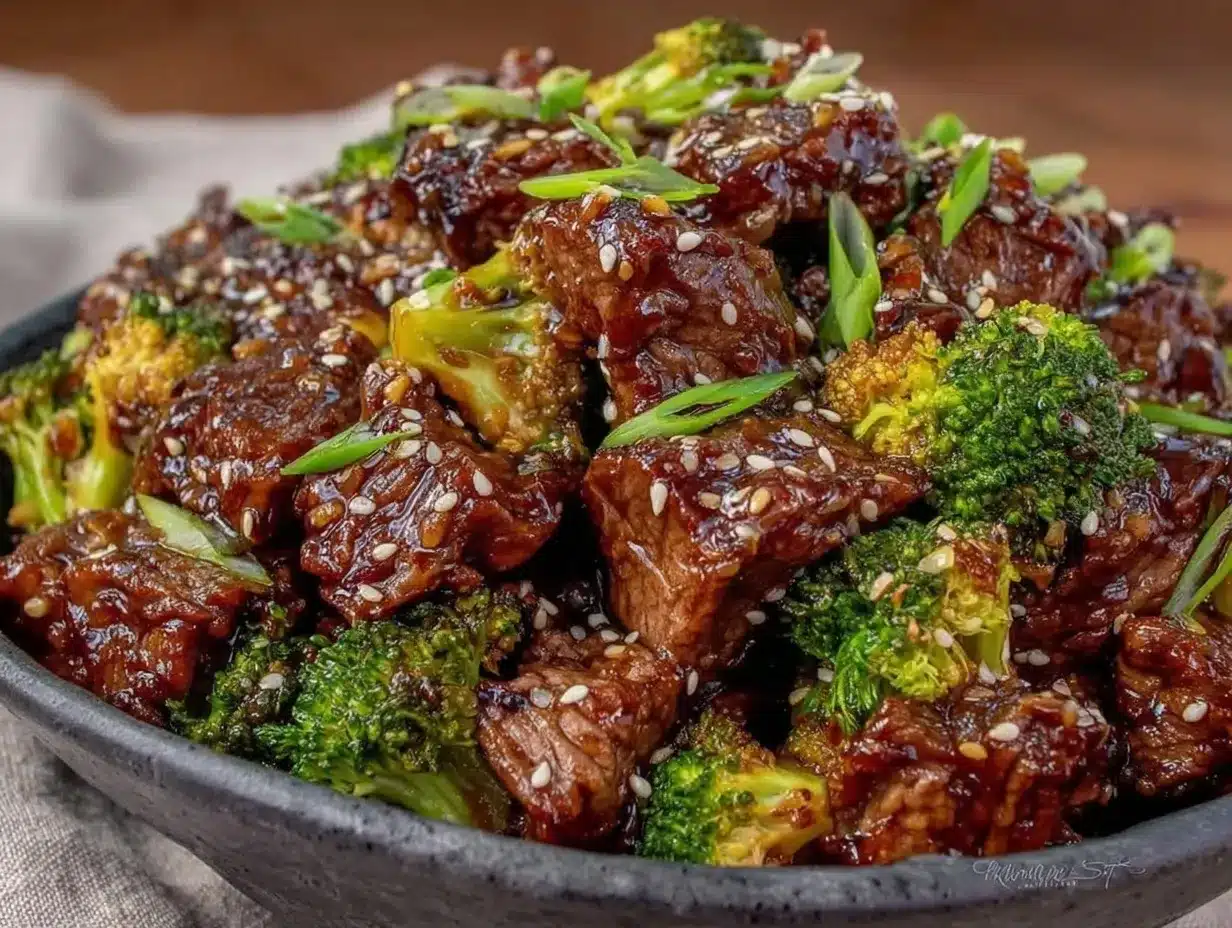 Crockpot Beef and Broccoli: Easy Low-Carb Dinner 4 crockpot beef and broccoli preparation steps