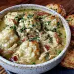 crockpot chicken and dumplings - featured image