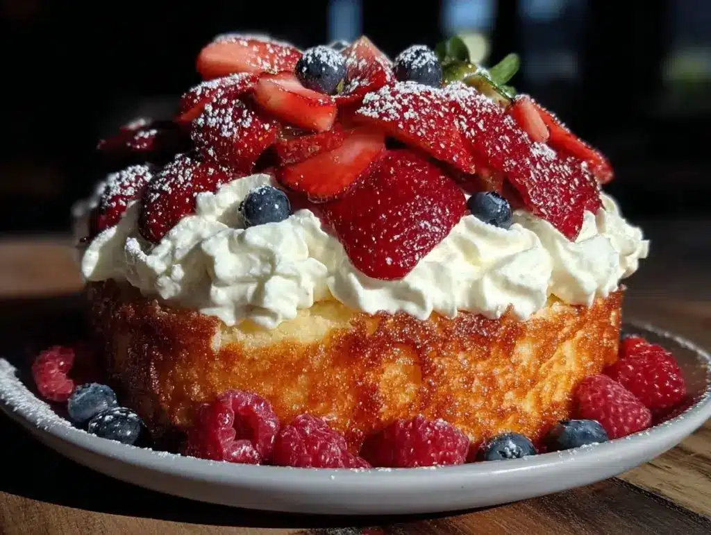 easy strawberry shortcake - featured image
