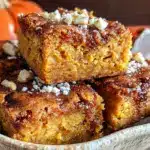 fall cookie bars with brown butter - featured image