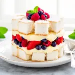 Fresh Berry Angel Food Cake Trifle - featured image
