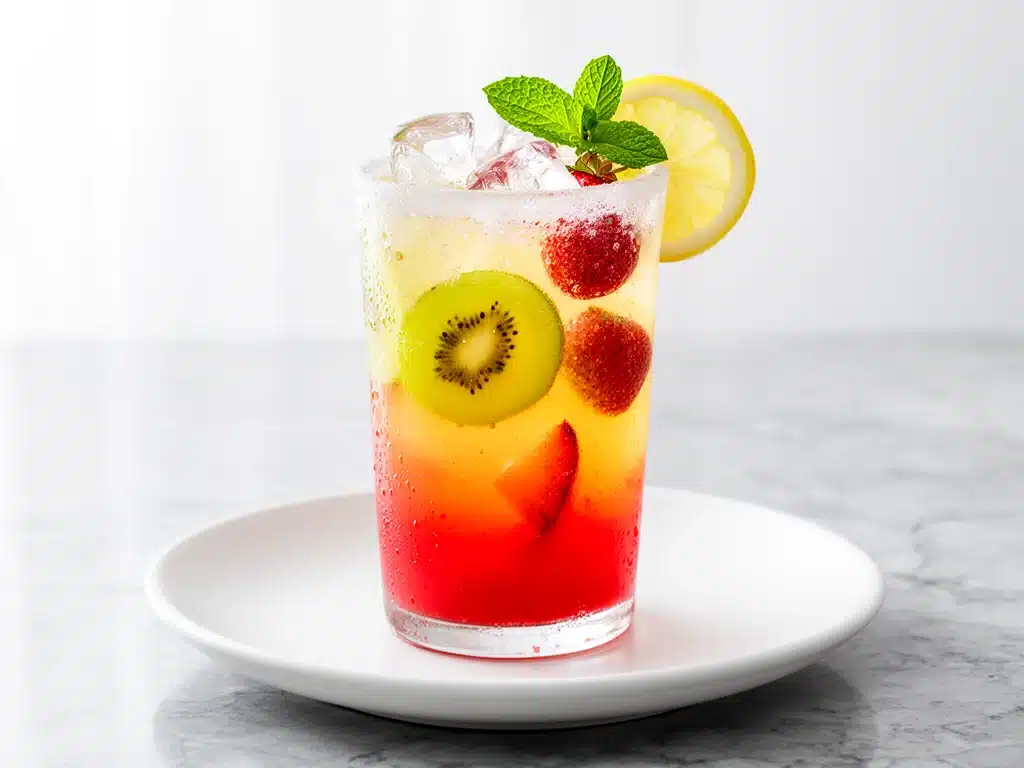 Fresh Strawberry Kiwi Lemonade - featured image